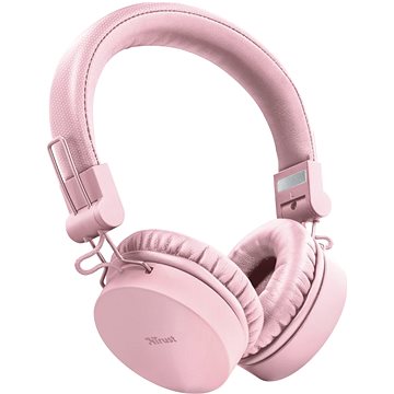 Obrázok TRUST TONES WIRELESS HEADPHONES PINK 23910