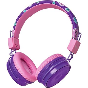 Obrázok Trust Comi Bluetooth Wireless Kids Headphones fialové (23608)