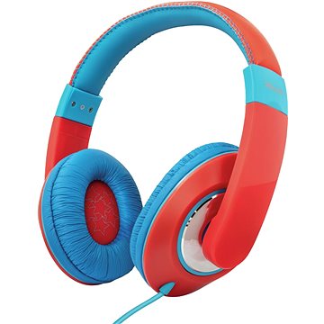 Obrázok Trust Sonin Kids Headphones modro-červené (23585)