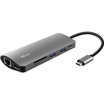 Obrázok TRUST DALYX 7-IN-1 USB-C ADAPTER 23775