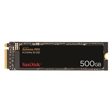 Obrázok SSD 500GB SanDisk Extreme Pro M.2 NVMe 3D SDSSDXPM2-500G-G25