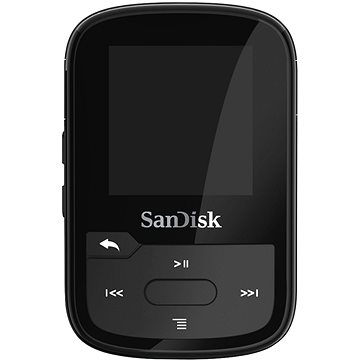 Obrázok SanDisk Sansa Clip Sports Plus 16GB čierny (SDMX28-016G-G46K)