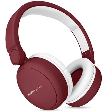 Obrázok Energy Sistem Headphones 2 Bluetooth červená (445790)