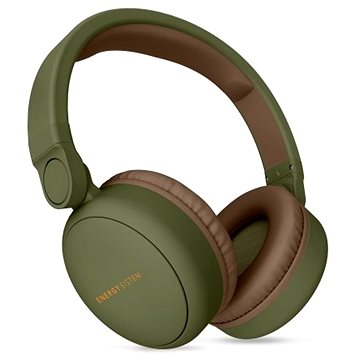 Obrázok ENERGY Headphones 2 Bluetooth Green, komfortní circumaurální Bluetooth sluchátka, 93 ±3 dB