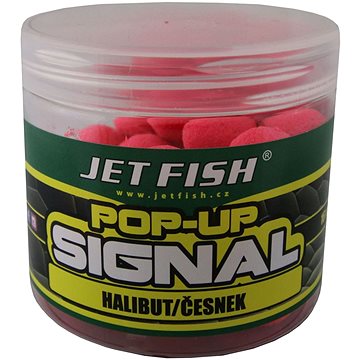 Obrázok PopUp Boilies Jet Fish Signal 16mm 60g Příchuť: Halibut - česnek