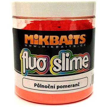 Obrázok Obalovací dip Mikbaits Fluo Slime 100g Příchuť: Půlnoční pomeranč