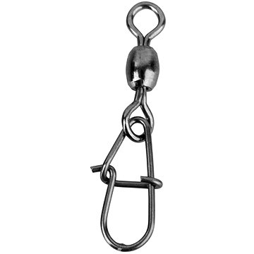 Obrázok Savage Gear Obratlík s karabinkou Eggsnap Swivel L Velikost 1 45kg 10ks (5706301549150)