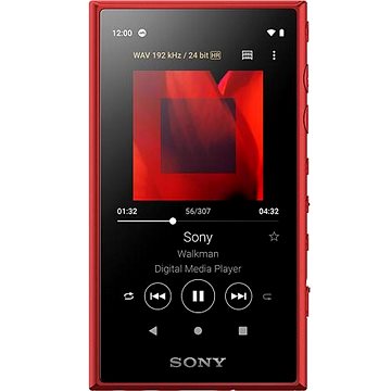 Obrázok Sony MP4 16GB NW-A105L, červený NWA105R.CEW