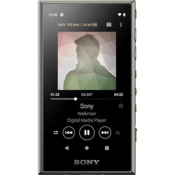 Obrázok Sony MP4 16GB NW-A105L, zelený NWA105G.CEW