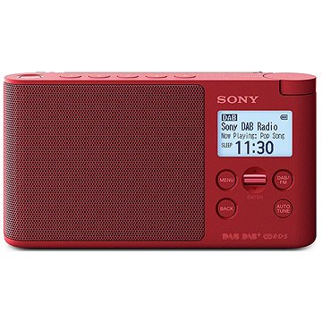 Obrázok Sony radiopřijímač XDRS41DR.EU8 DAB tuner červený XDRS41DR.EU8