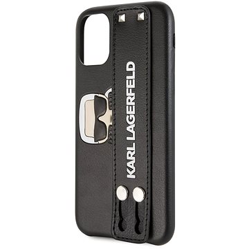 Obrázok Karl Lagerfeld Hand Strap pro iPhone 11 Black (3700740466735)