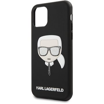 Obrázok Karl Lagerfeld Embossed Glitter pro iPhone 11 Pro Black (3700740468043)