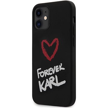 Obrázok Karl Lagerfeld Forever pro Apple iPhone 12 Mini Black (3700740482865)