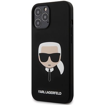 Obrázok Karl Lagerfeld Head pro Apple iPhone 12 Pro Max Black (3700740482735)