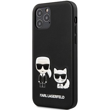 Obrázok Karl Lagerfeld PU Karl &Choupette pro Apple iPhone 12/12 Pro Black (3700740489345)