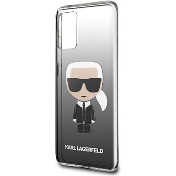 Obrázok Karl Lagerfeld Degrade Kryt pre Samsung Galaxy S20+ Black (3700740473214)