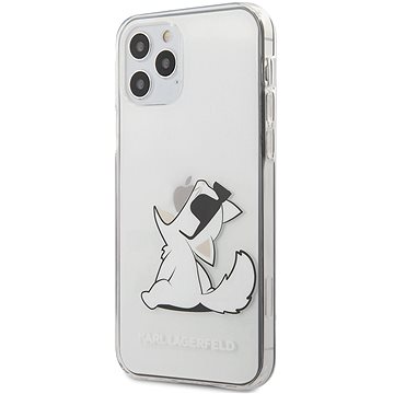 Obrázok Karl Lagerfeld PC/TPU Choupette Eat pro Apple iPhone 12 Pro Max Transparent (3700740483183)