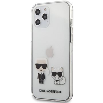 Obrázok Karl Lagerfeld PC/TPU Karl&Choupette pro Apple iPhone 12 Pro Max Transparent (3700740483091)