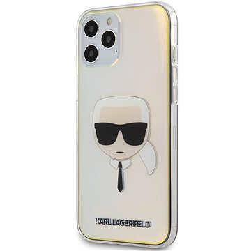 Obrázok Karl Lagerfeld PC/TPU Head pro Apple iPhone 12 Pro Max Iridescent (3700740482940)