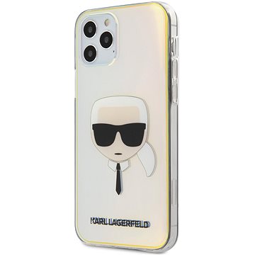 Obrázok Karl Lagerfeld PC/TPU Head pro Apple iPhone 12/12 Pro Iridescent (3700740482933)