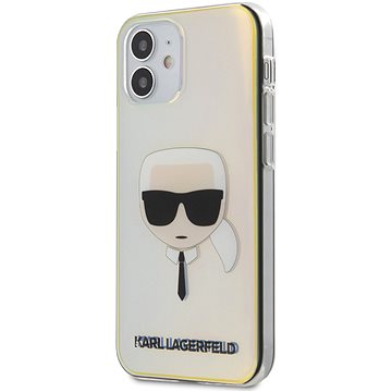 Obrázok Karl Lagerfeld PC/TPU Head pro Apple iPhone 12 Mini Iridescent (3700740482926)