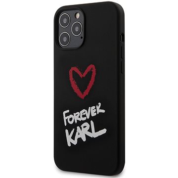 Obrázok Karl Lagerfeld Forever pro Apple iPhone 12 Pro Max Black (3700740482889)