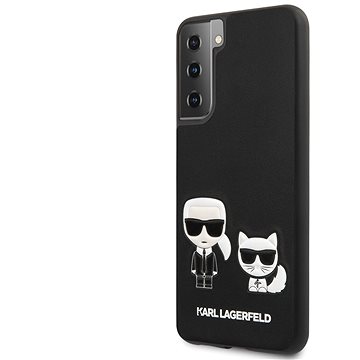 Obrázok KARL LAGERFELD KLHCS21MPCUSKCBK KARL & CHOUPETTE KRYT PRE SAMSUNG GALAXY S21+ BLACK