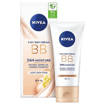 Obrázok NIVEA BB Cream 5in1 Beautifying Moisturizer Make-up Light 50ml