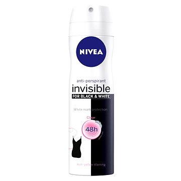 Obrázok NIVEA Invisible Black & White Antiperspirant Spray Clear Antiperspirant 150ml