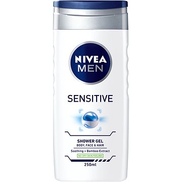 Obrázok NIVEA Men Sensitive Shower Gel Pánska telová kozmetika 250ml