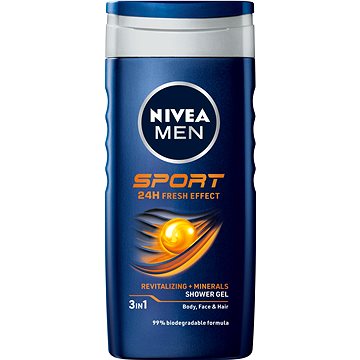 Obrázok NIVEA Men Sport Shower Gel Pánska telová kozmetika 250ml