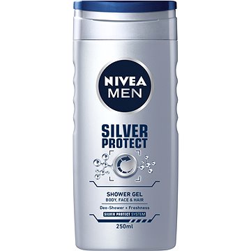 Obrázok NIVEA Men Silver Protect Shower Gel Pánska telová kozmetika 250ml