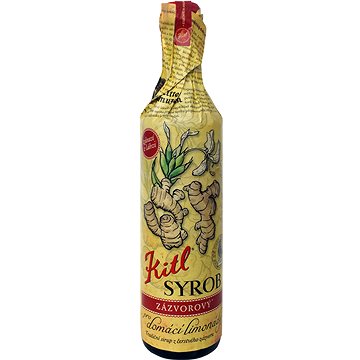 Obrázok KITL Syrob zázvorový 500 ml - sirup na prípravu domácich limonád