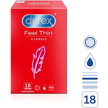 Obrázok DUREX Feel Thin 18 ks (5052197044973)