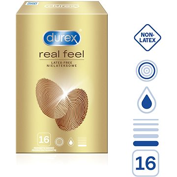 Obrázok DUREX Real Feel 16 ks (5997321771908)