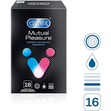 Obrázok DUREX Mutual Pleasure 16 ks (5052197056198)