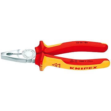 Obrázok KNIPEX Kombinované kliešte (03 06 180)