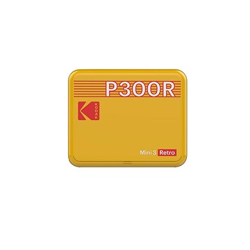 Obrázok Kodak Printer Mini 3 Plus žlutý (P300RY)