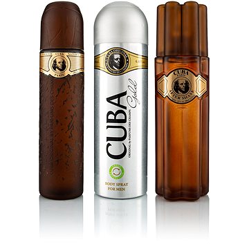 Obrázok Cuba Gold Toaletná voda toaletná voda 100 ml + voda po holení 100 ml + dezodorant 200 ml