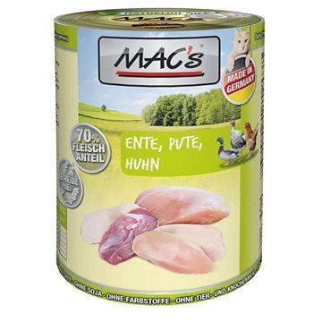 Obrázok MACs Cat Kachna, krůta, kuře 200g