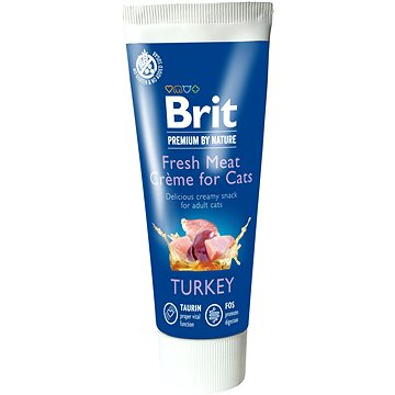 Obrázok Brit Premium Cat by Nature Creme Turkey Fresh Meat 75g