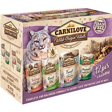 Obrázok Carnilove CAT pouch MULTIPACK 12x85g