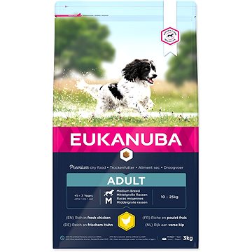 Obrázok Eukanuba Adult Medium Breed 3kg