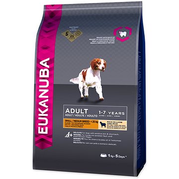 Obrázok Eukanuba Dog Adult Lamb&Rice Small&Medium 1kg