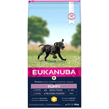 Obrázok EUKANUBA PUPPY AND JUNIOR LARGE 15 KG (1743-202916)