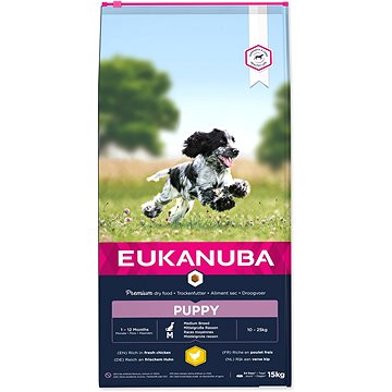 Obrázok EUKANUBA PUPPY AND JUNIOR MEDIUM 15 KG (1743-206916)