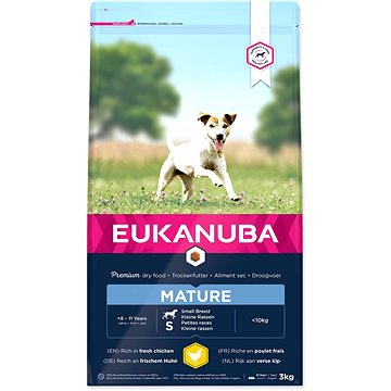 Obrázok Eukanuba Mature Small 3 kg (8710255121000)