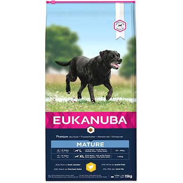 Obrázok EUKANUBA MATURE AND SENIOR LARGE 15 KG