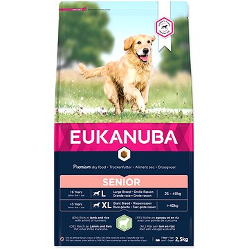 Obrázok Eukanuba Senior Large & Giant Lamb 2,5 kg (8710255168906)