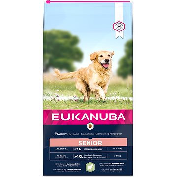 Obrázok Eukanuba Senior Large & Giant Lamb 12 kg (8710255168937)